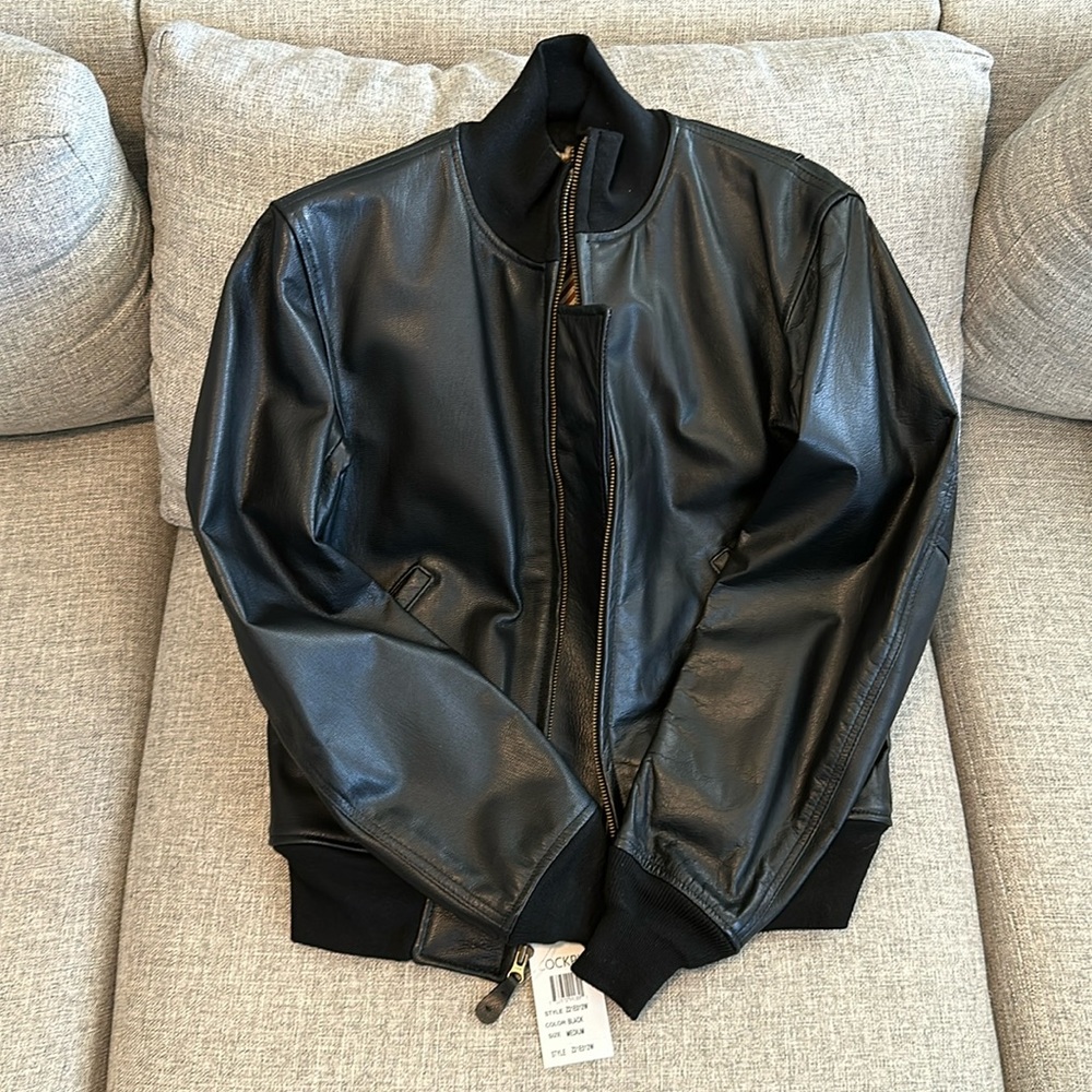 Cockpit USA Leather Tanker Jacket - Men’s Medium